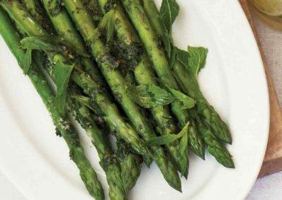 Asparagus with Mint Butter